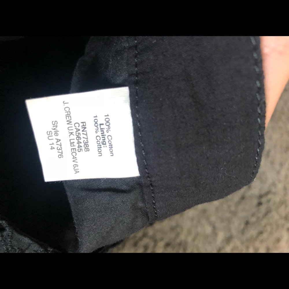 Black eyelet cotton shorts - Picture 8 of 8